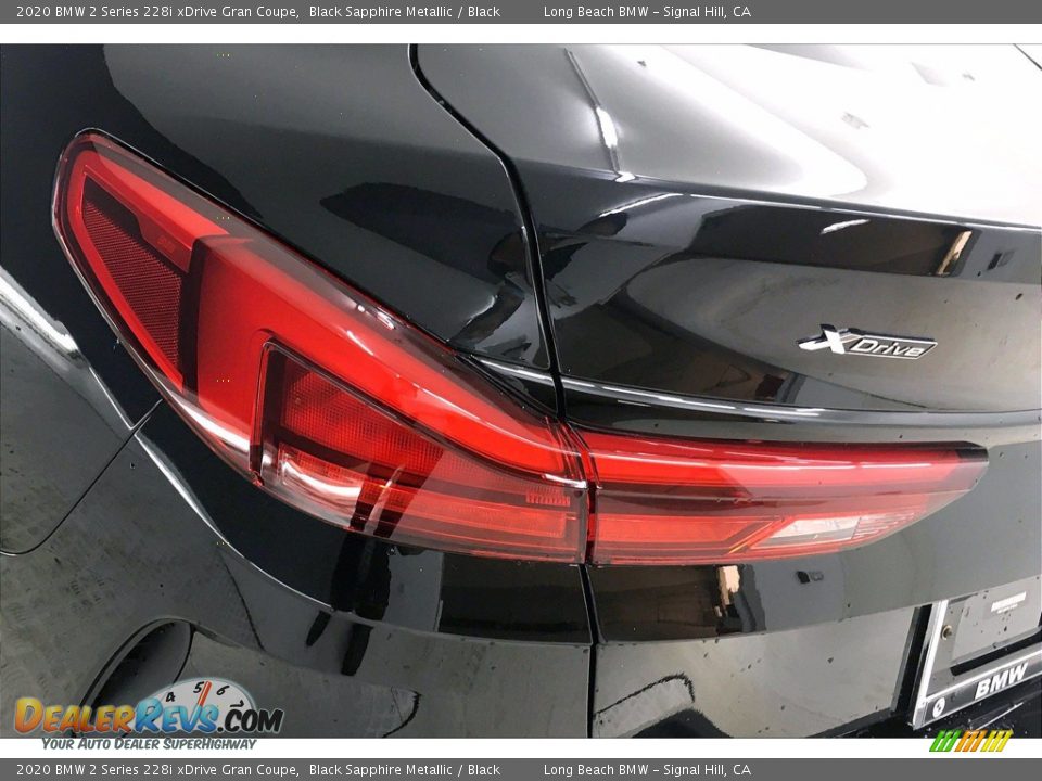 2020 BMW 2 Series 228i xDrive Gran Coupe Black Sapphire Metallic / Black Photo #15