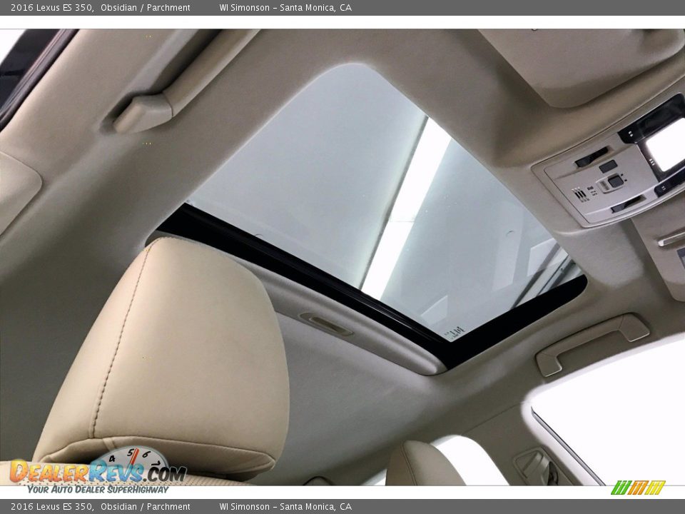 Sunroof of 2016 Lexus ES 350 Photo #29