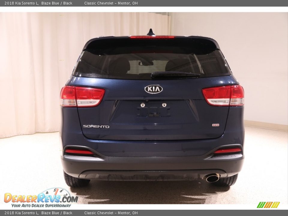 2018 Kia Sorento L Blaze Blue / Black Photo #15