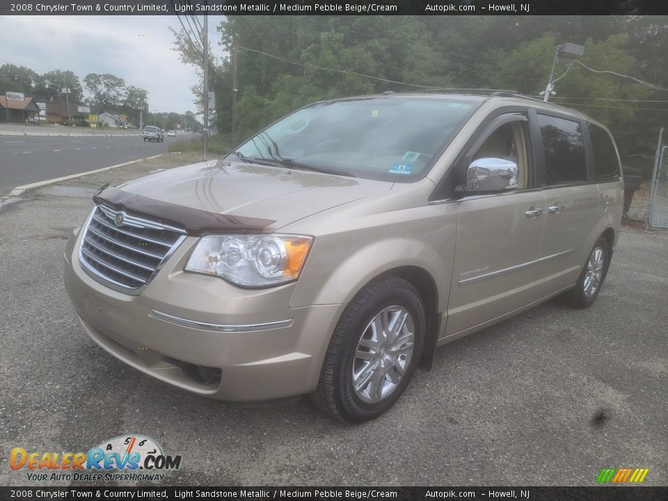 2008 Chrysler Town & Country Limited Light Sandstone Metallic / Medium Pebble Beige/Cream Photo #7