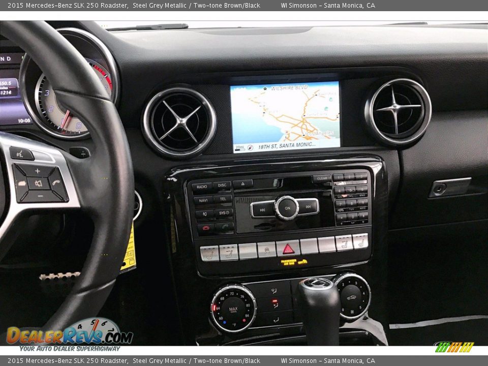 Controls of 2015 Mercedes-Benz SLK 250 Roadster Photo #5