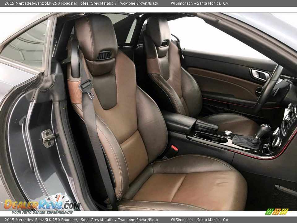 Front Seat of 2015 Mercedes-Benz SLK 250 Roadster Photo #6