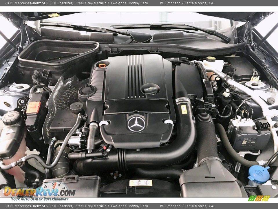 2015 Mercedes-Benz SLK 250 Roadster 1.8 Liter GDI Turbocharged DOHC 16-Valve VVT 4 Cylinder Engine Photo #9
