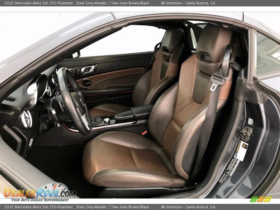 Front Seat of 2015 Mercedes-Benz SLK 250 Roadster Photo #13