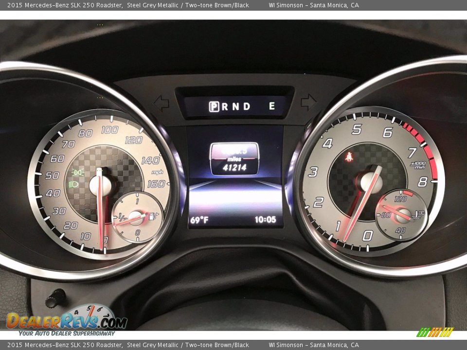 2015 Mercedes-Benz SLK 250 Roadster Gauges Photo #18