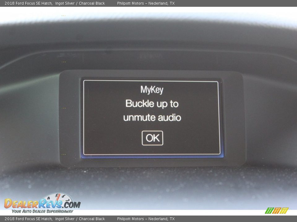 2018 Ford Focus SE Hatch Ingot Silver / Charcoal Black Photo #20