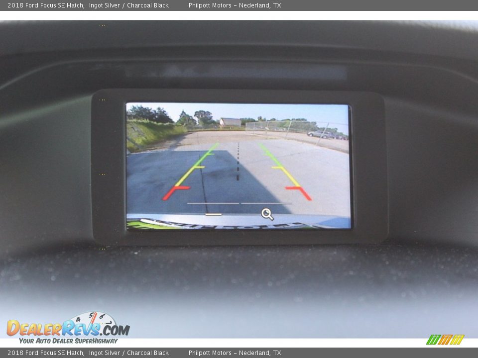 2018 Ford Focus SE Hatch Ingot Silver / Charcoal Black Photo #23