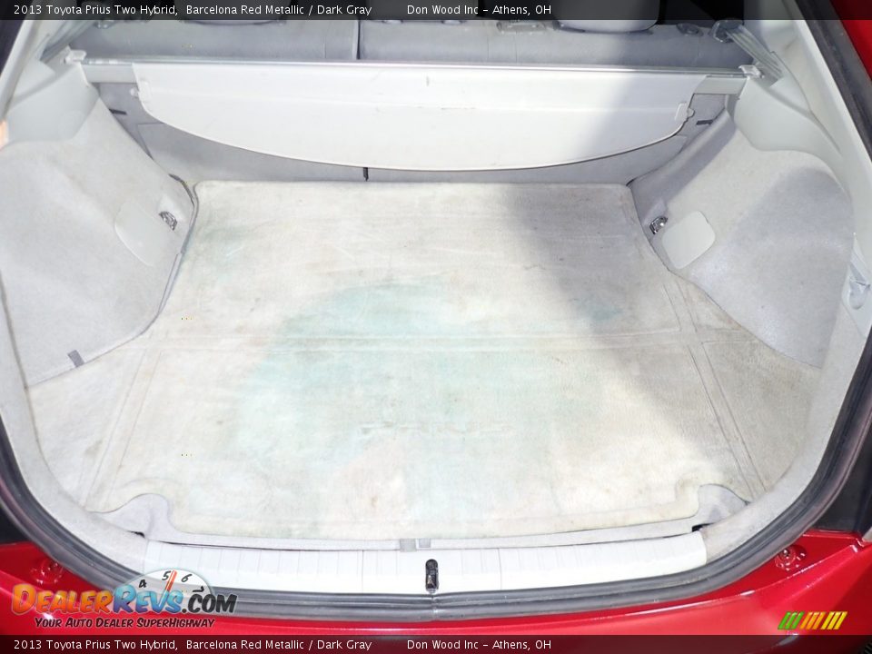 2013 Toyota Prius Two Hybrid Barcelona Red Metallic / Dark Gray Photo #13