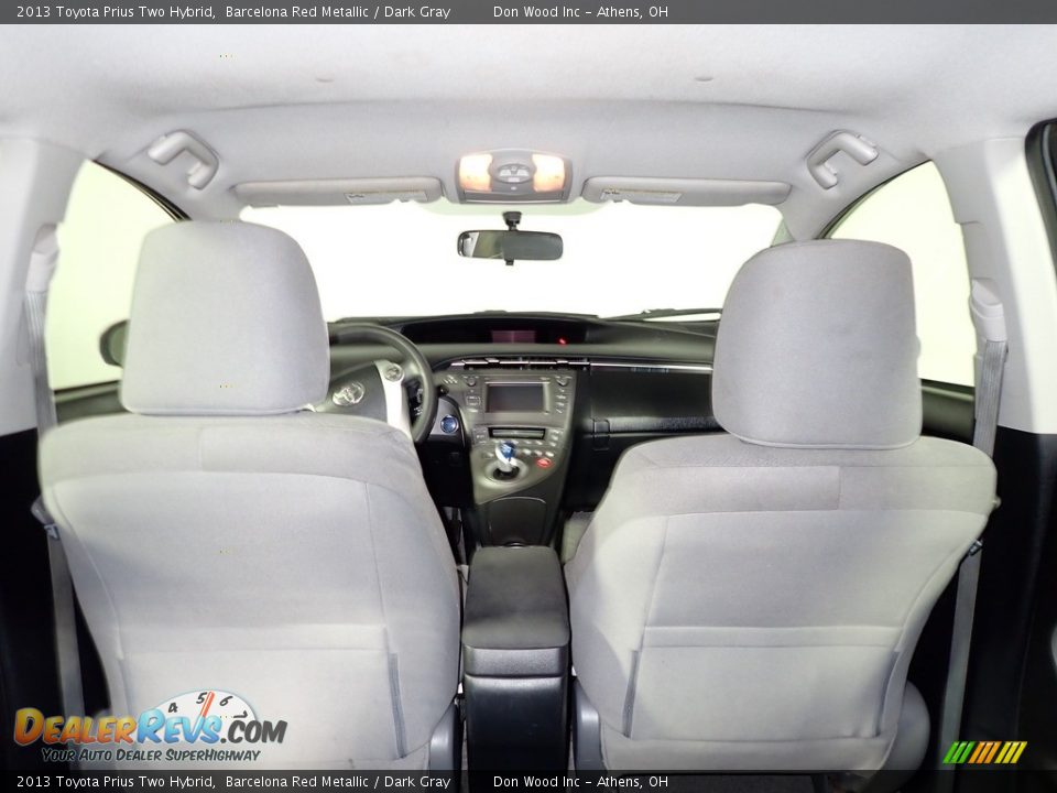 2013 Toyota Prius Two Hybrid Barcelona Red Metallic / Dark Gray Photo #14