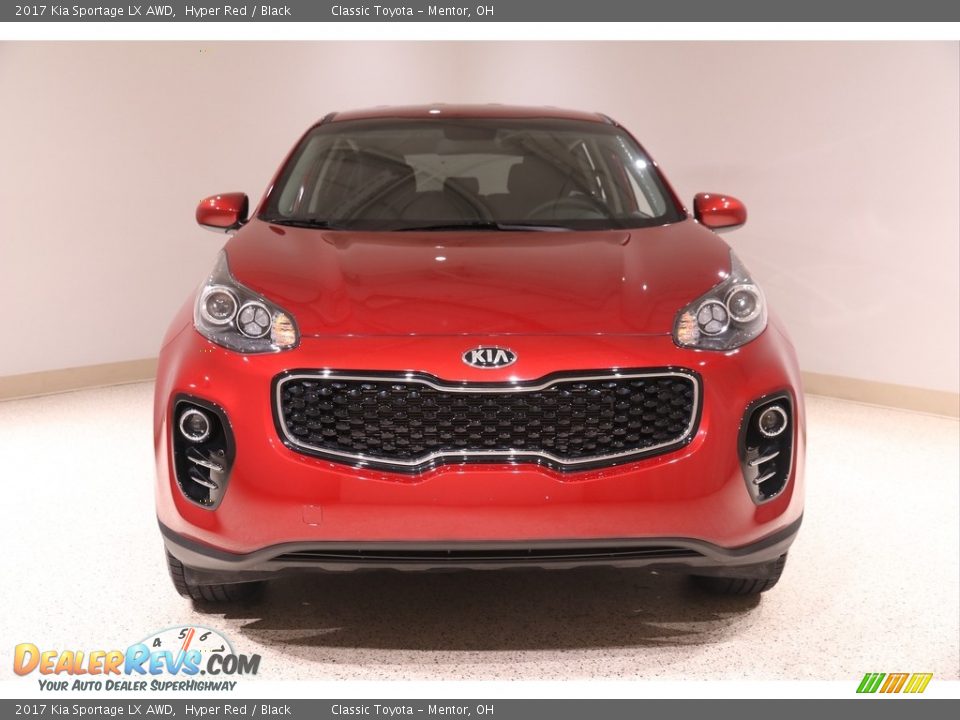 2017 Kia Sportage LX AWD Hyper Red / Black Photo #2