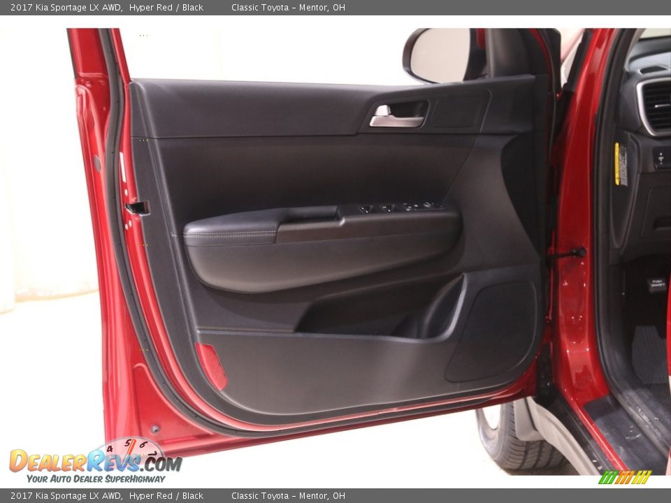 2017 Kia Sportage LX AWD Hyper Red / Black Photo #4