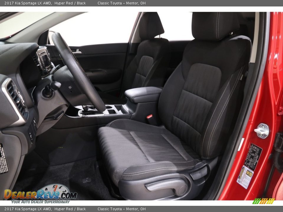 2017 Kia Sportage LX AWD Hyper Red / Black Photo #5