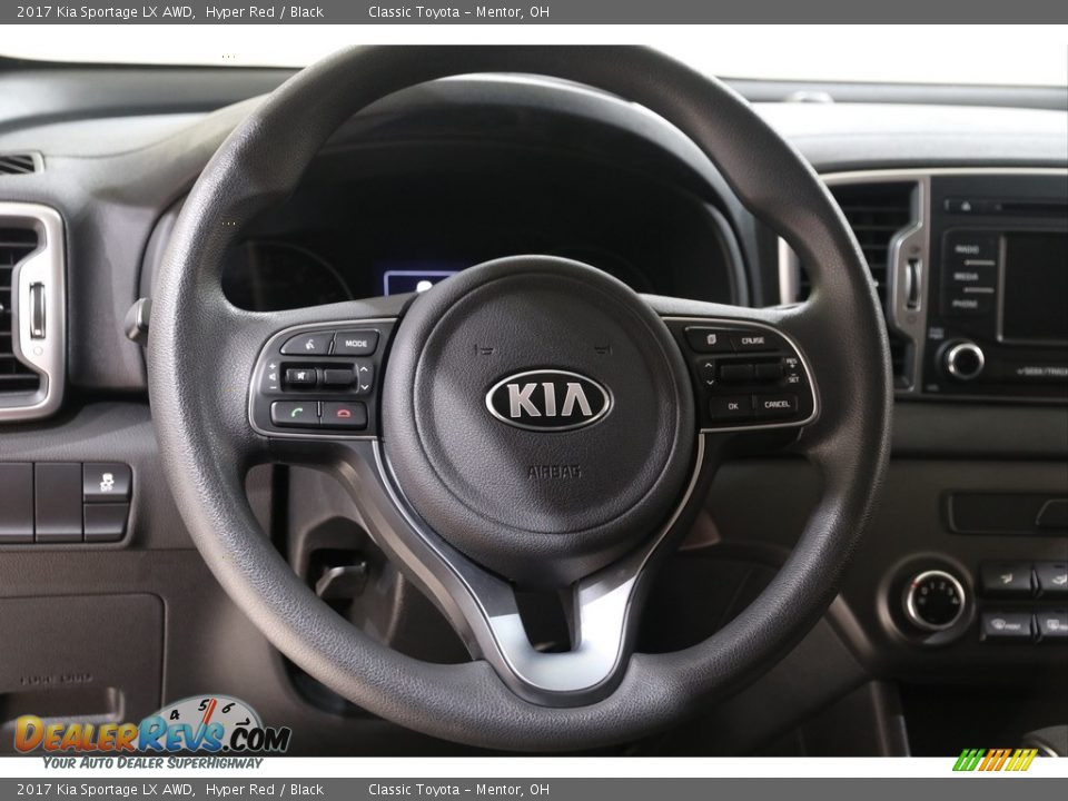 2017 Kia Sportage LX AWD Hyper Red / Black Photo #6