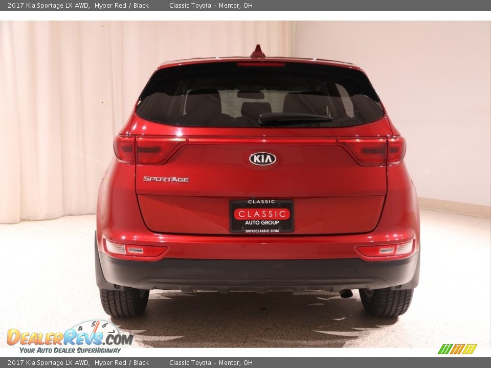 2017 Kia Sportage LX AWD Hyper Red / Black Photo #15