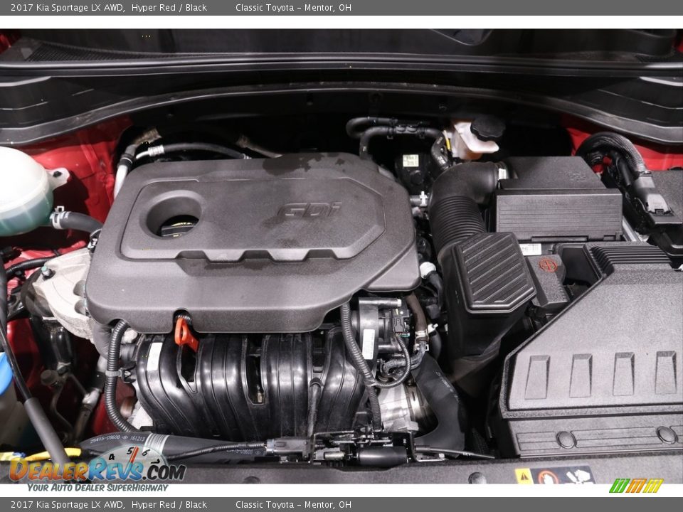 2017 Kia Sportage LX AWD Hyper Red / Black Photo #16
