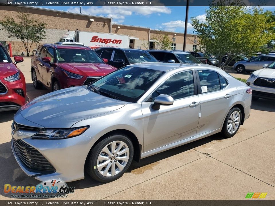 2020 Toyota Camry LE Celestial Silver Metallic / Ash Photo #1