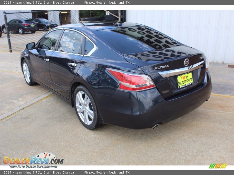 2015 Nissan Altima 3.5 SL Storm Blue / Charcoal Photo #6