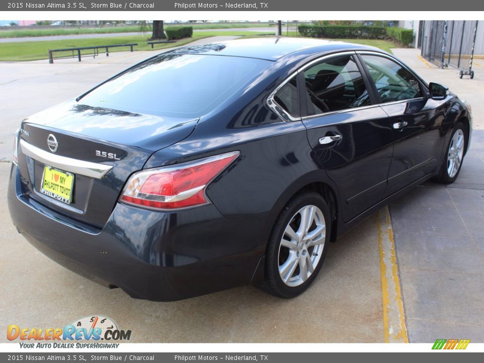 2015 Nissan Altima 3.5 SL Storm Blue / Charcoal Photo #8