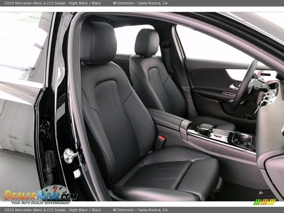 2020 Mercedes-Benz A 220 Sedan Night Black / Black Photo #5