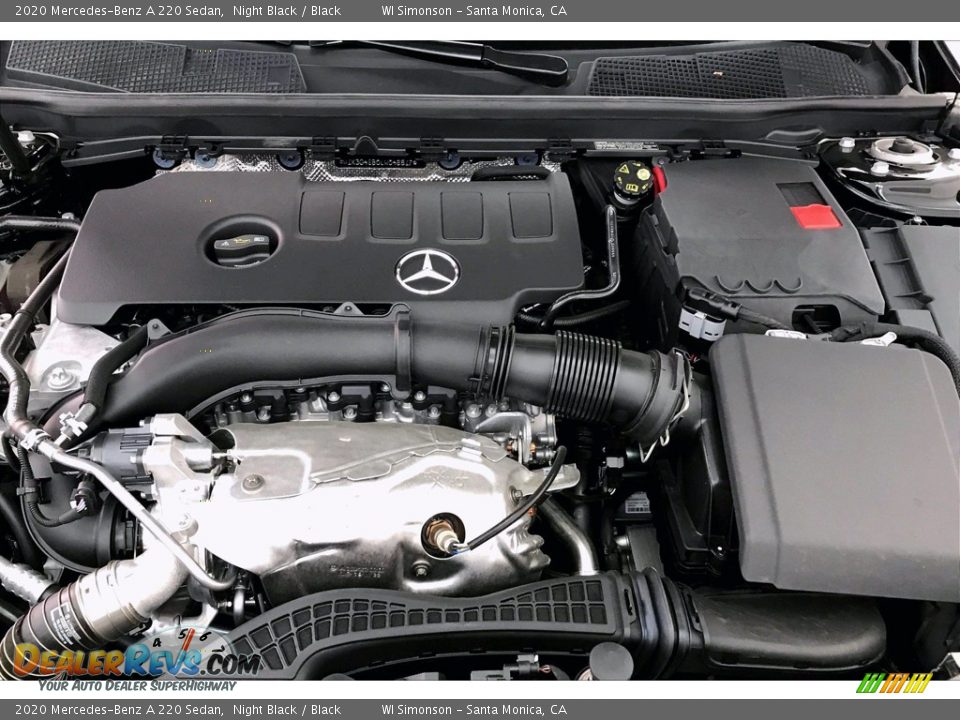2020 Mercedes-Benz A 220 Sedan Night Black / Black Photo #8