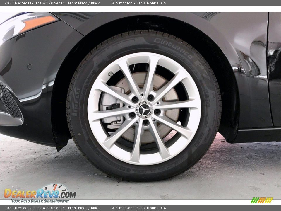 2020 Mercedes-Benz A 220 Sedan Night Black / Black Photo #9