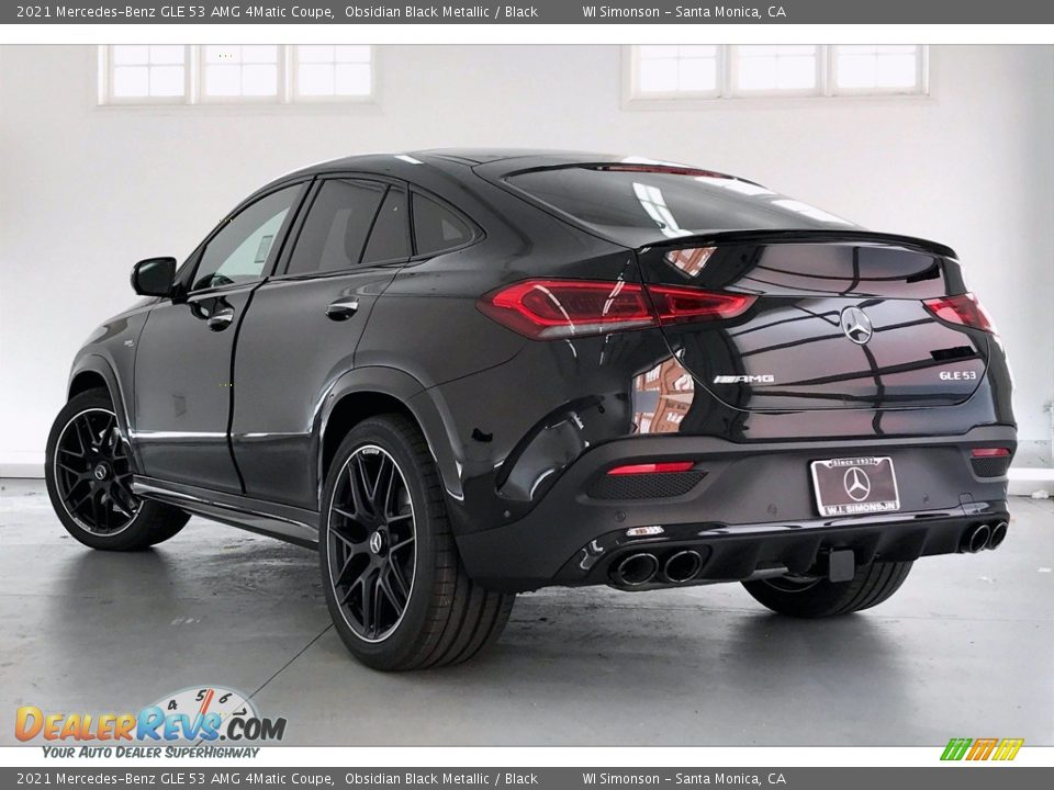 2021 Mercedes-Benz GLE 53 AMG 4Matic Coupe Obsidian Black Metallic / Black Photo #2