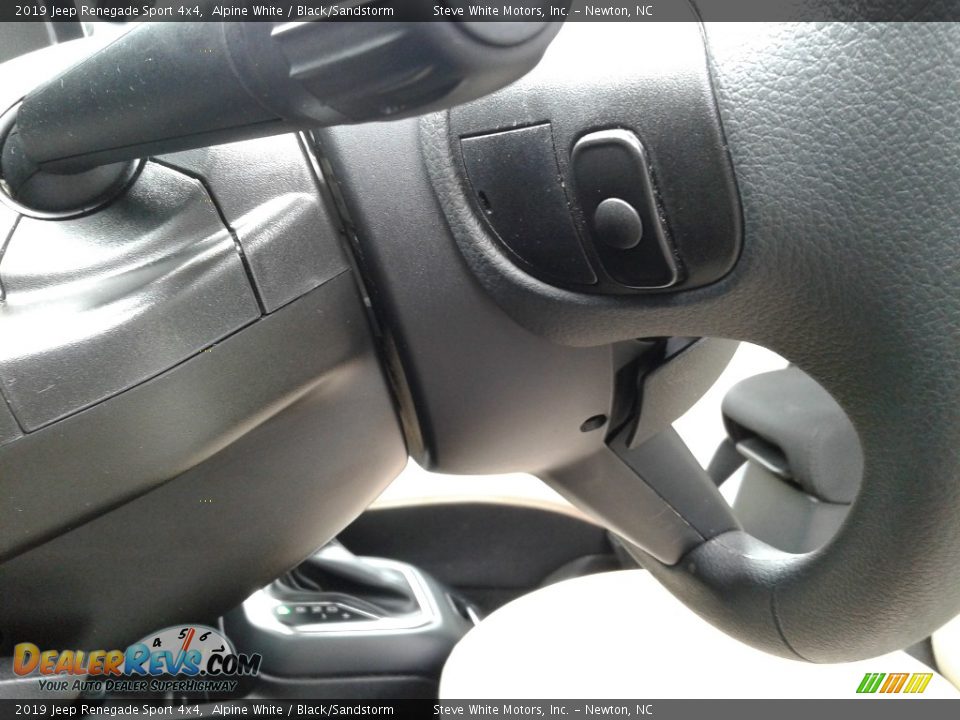 2019 Jeep Renegade Sport 4x4 Alpine White / Black/Sandstorm Photo #12