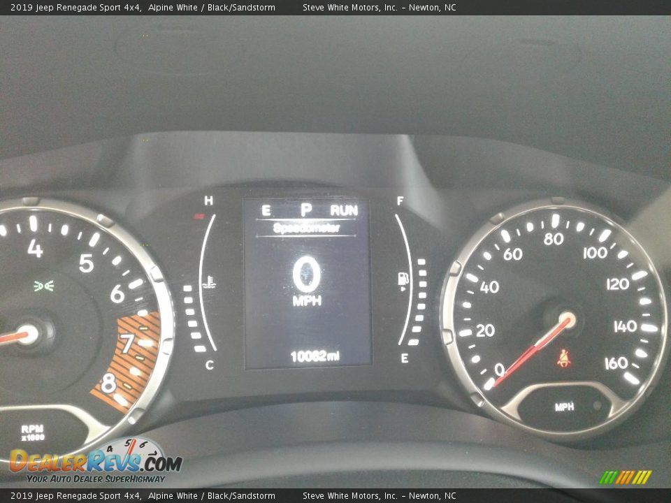 2019 Jeep Renegade Sport 4x4 Alpine White / Black/Sandstorm Photo #20