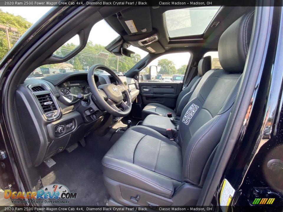 Black Interior - 2020 Ram 2500 Power Wagon Crew Cab 4x4 Photo #2