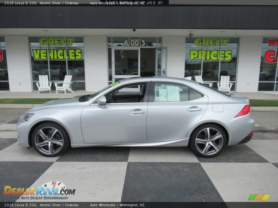 2018 Lexus IS 300 Atomic Silver / Chateau Photo #1