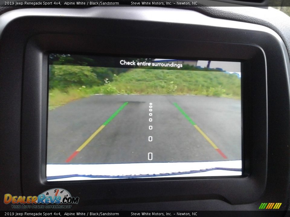 2019 Jeep Renegade Sport 4x4 Alpine White / Black/Sandstorm Photo #22