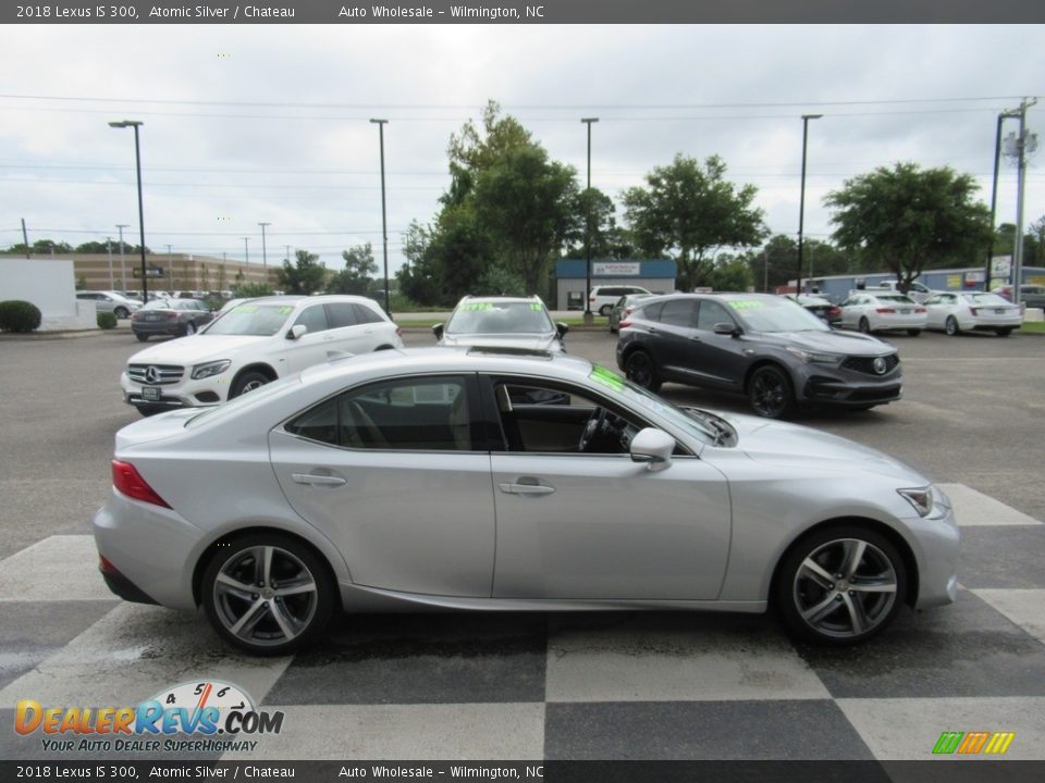 2018 Lexus IS 300 Atomic Silver / Chateau Photo #3