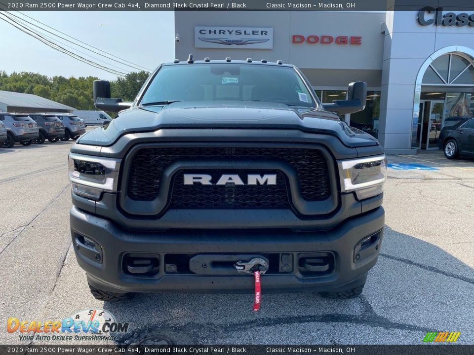 2020 Ram 2500 Power Wagon Crew Cab 4x4 Diamond Black Crystal Pearl / Black Photo #8