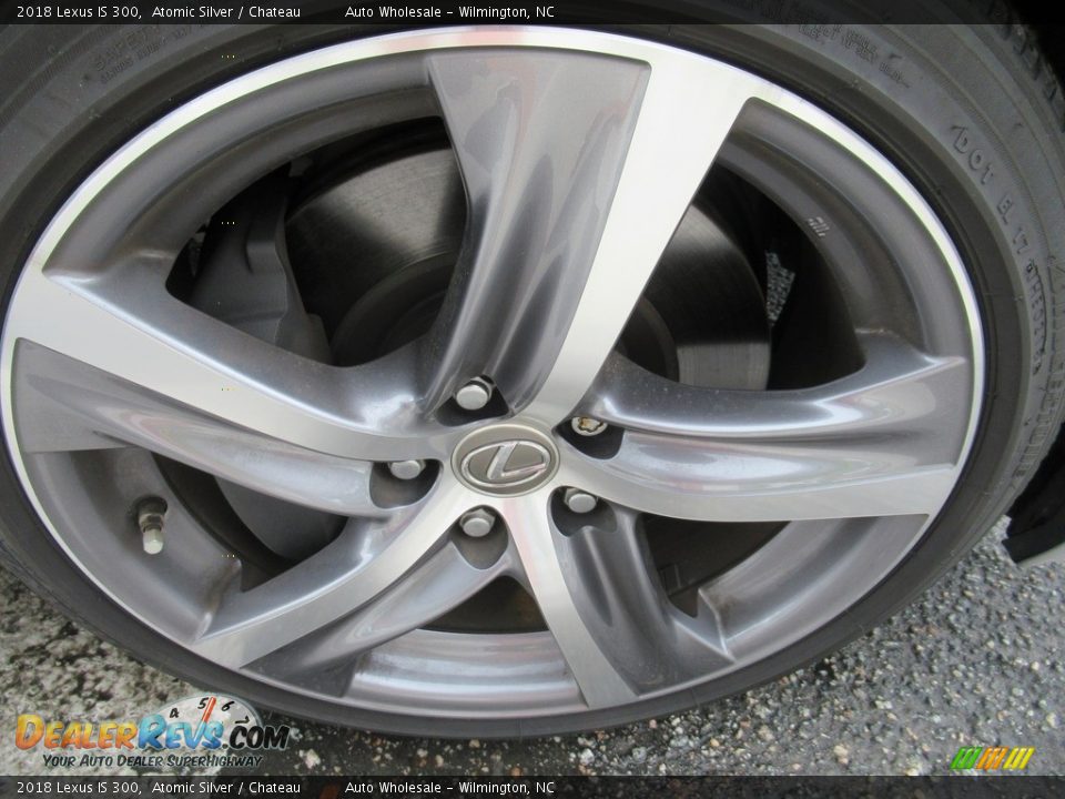 2018 Lexus IS 300 Atomic Silver / Chateau Photo #7