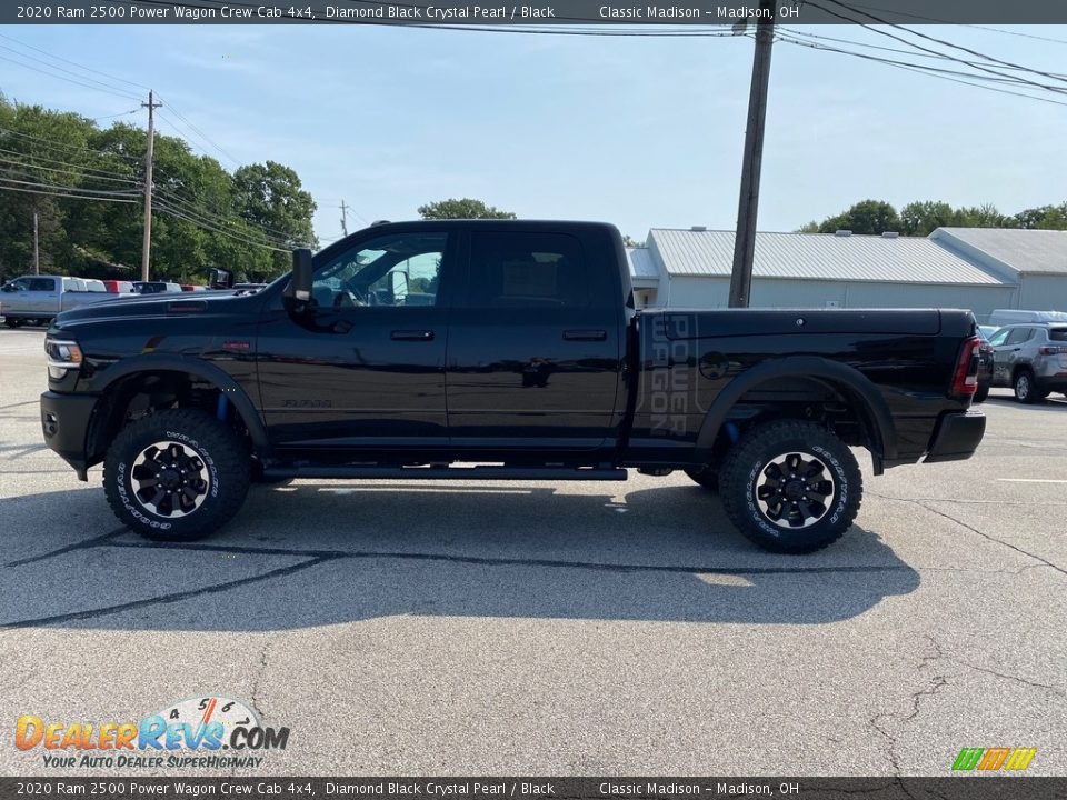 2020 Ram 2500 Power Wagon Crew Cab 4x4 Diamond Black Crystal Pearl / Black Photo #9