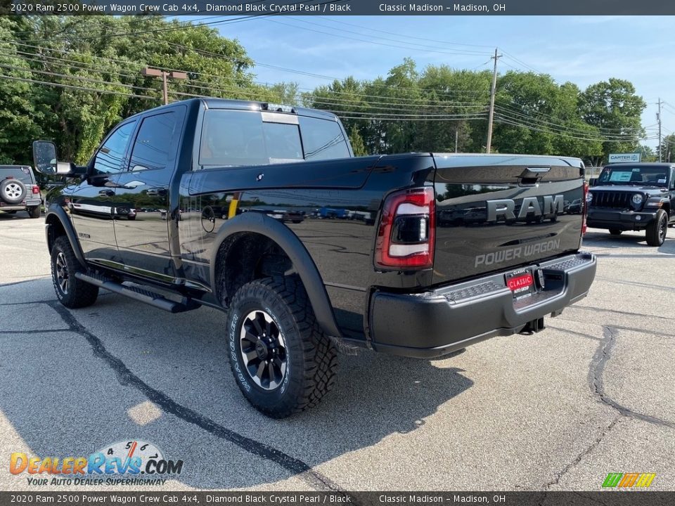 2020 Ram 2500 Power Wagon Crew Cab 4x4 Diamond Black Crystal Pearl / Black Photo #10