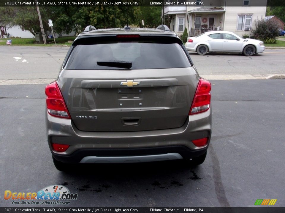 2021 Chevrolet Trax LT AWD Stone Gray Metallic / Jet Black/­Light Ash Gray Photo #5