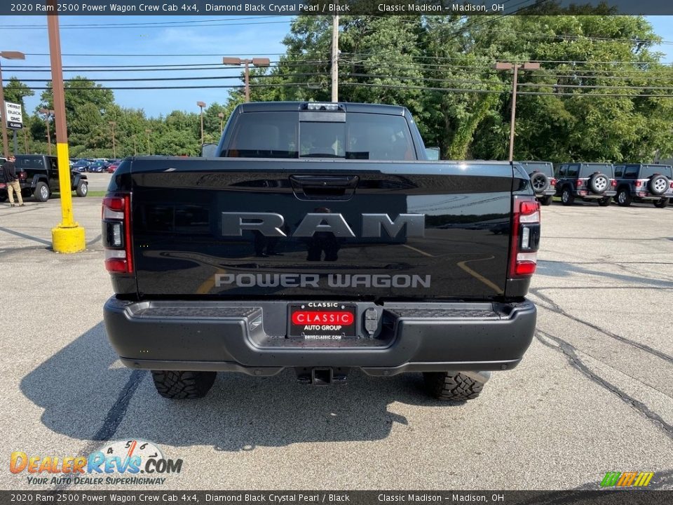 2020 Ram 2500 Power Wagon Crew Cab 4x4 Diamond Black Crystal Pearl / Black Photo #11