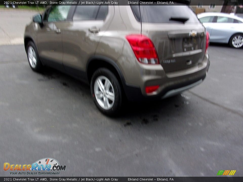 2021 Chevrolet Trax LT AWD Stone Gray Metallic / Jet Black/­Light Ash Gray Photo #6