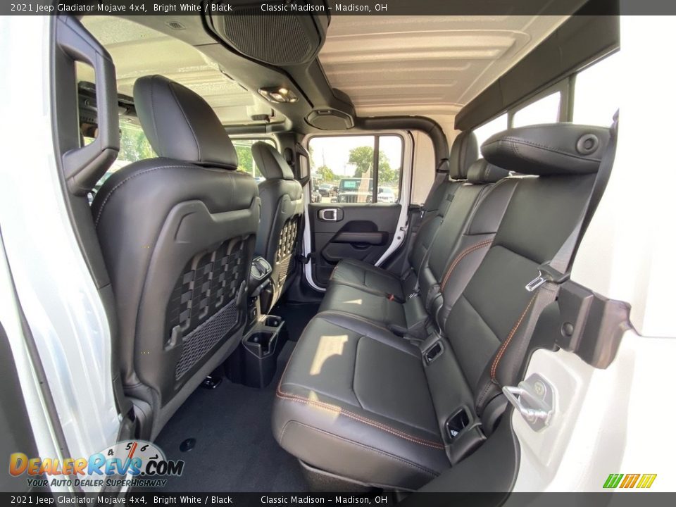 Rear Seat of 2021 Jeep Gladiator Mojave 4x4 Photo #4