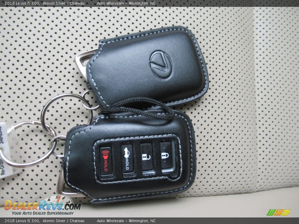 2018 Lexus IS 300 Atomic Silver / Chateau Photo #20