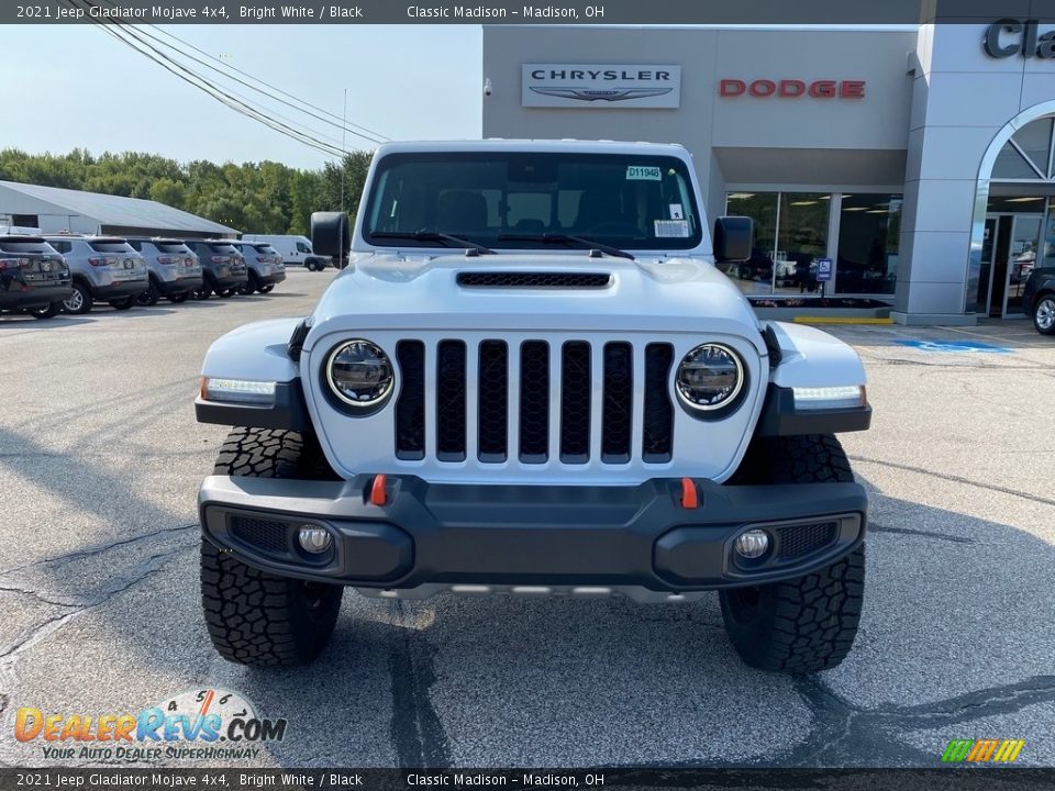 2021 Jeep Gladiator Mojave 4x4 Bright White / Black Photo #8