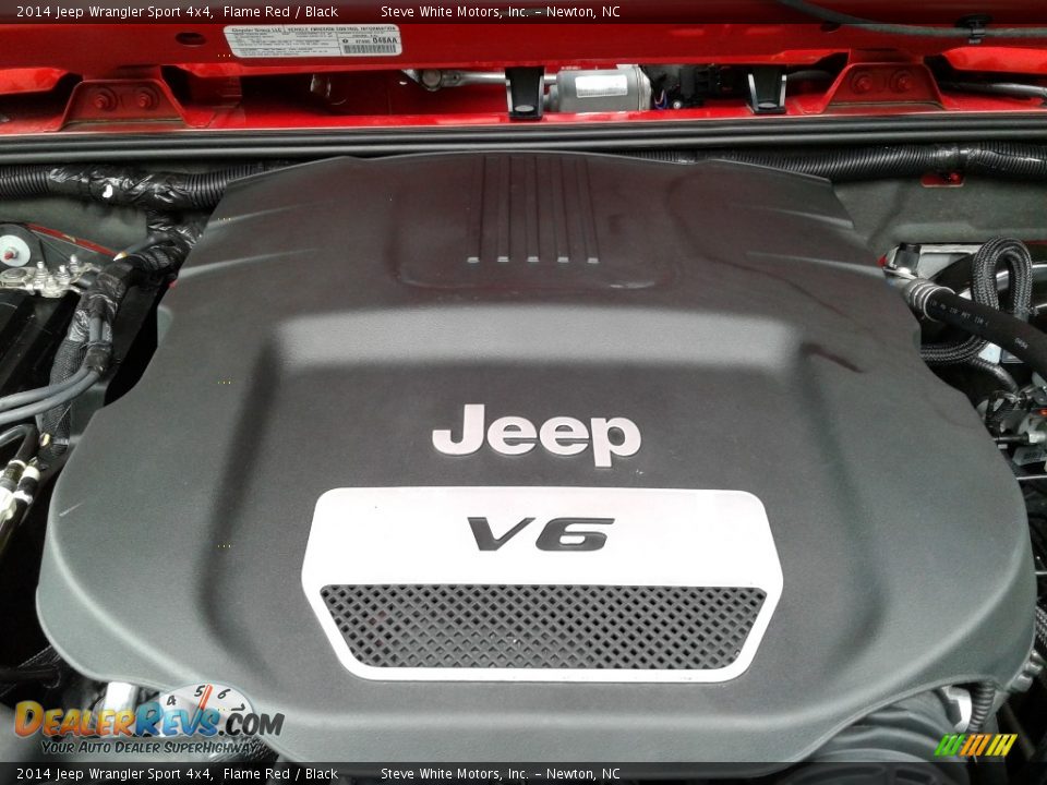 2014 Jeep Wrangler Sport 4x4 Flame Red / Black Photo #10