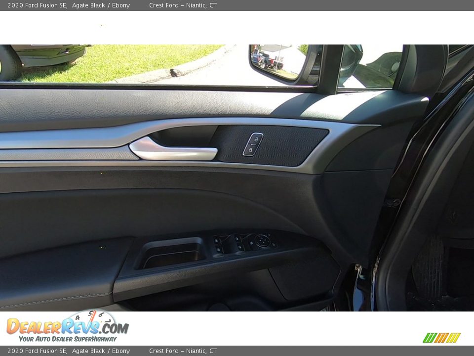2020 Ford Fusion SE Agate Black / Ebony Photo #13
