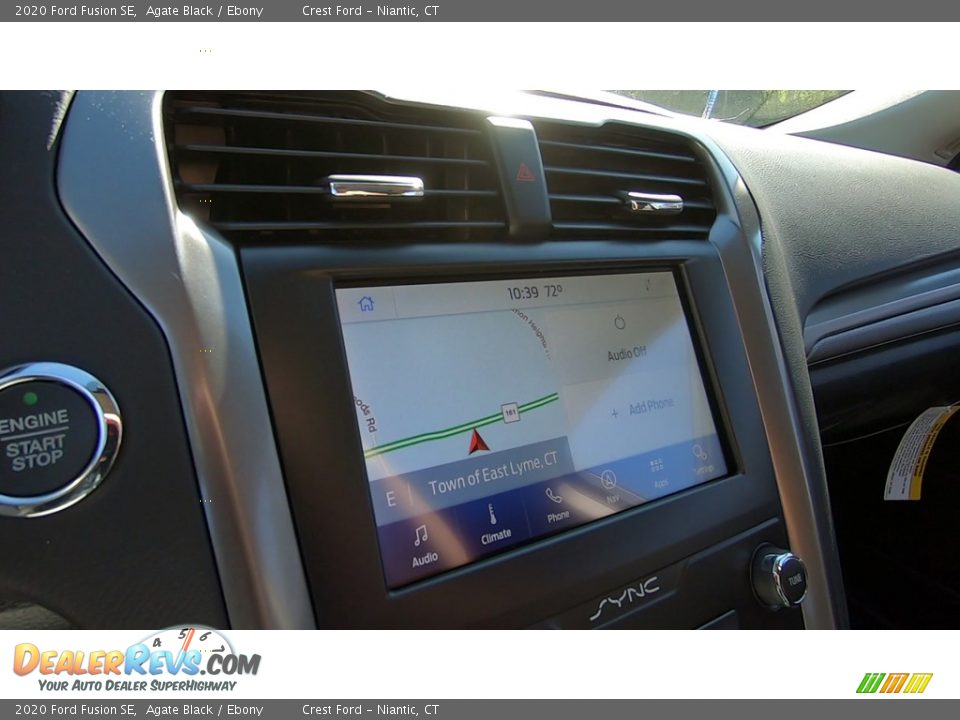 2020 Ford Fusion SE Agate Black / Ebony Photo #15