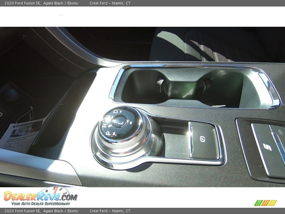 2020 Ford Fusion SE Agate Black / Ebony Photo #17