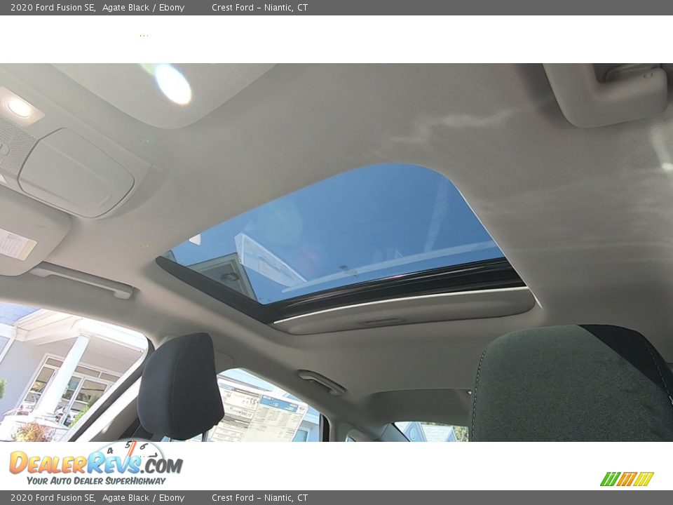 2020 Ford Fusion SE Agate Black / Ebony Photo #18