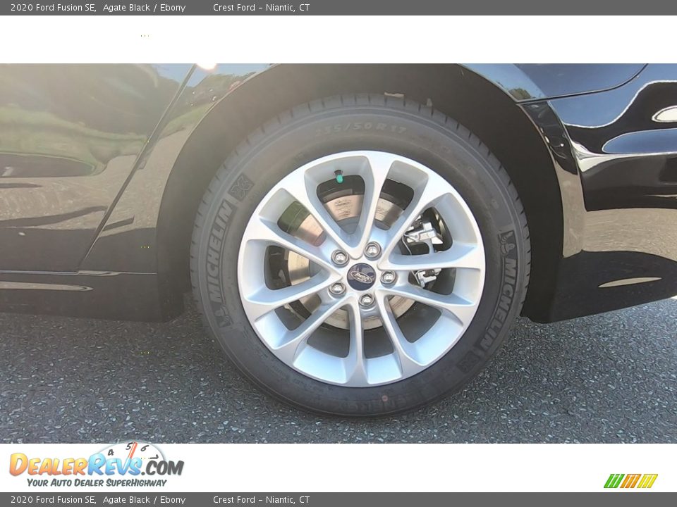 2020 Ford Fusion SE Agate Black / Ebony Photo #21