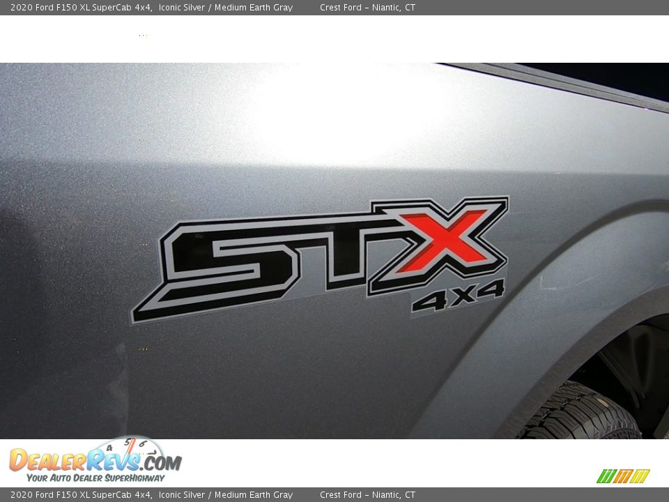 2020 Ford F150 XL SuperCab 4x4 Iconic Silver / Medium Earth Gray Photo #9