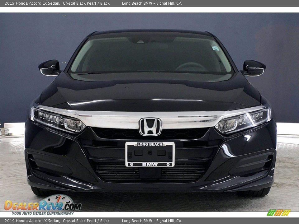 2019 Honda Accord LX Sedan Crystal Black Pearl / Black Photo #2